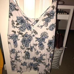 Floral tank top
